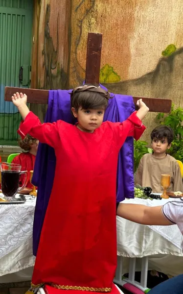 Vivência da Semana Santa na Educação Infantil — foto 6