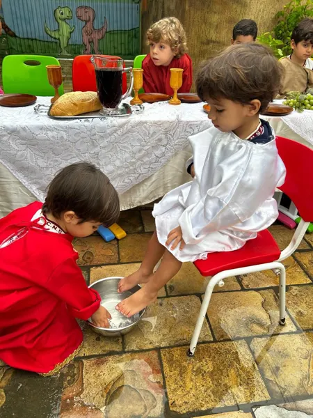 Vivência da Semana Santa na Educação Infantil — foto 7